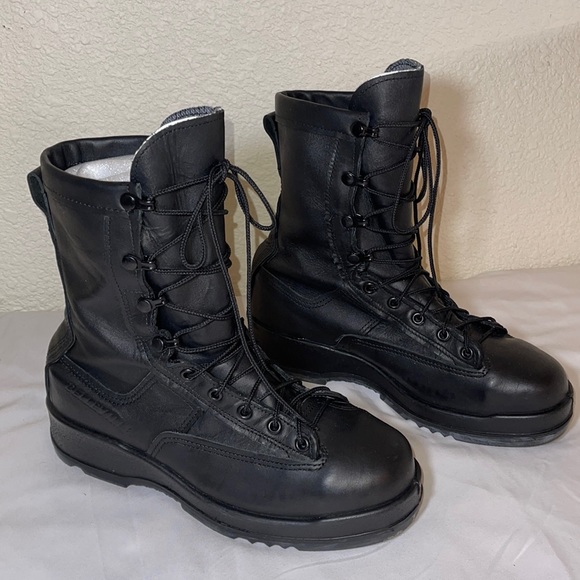 Bellville Other - NWOT BELLEVILLE 800ST MILITARY STEEL TOE SIZE8 BLACK NAVY CERT#15B27-002409-224